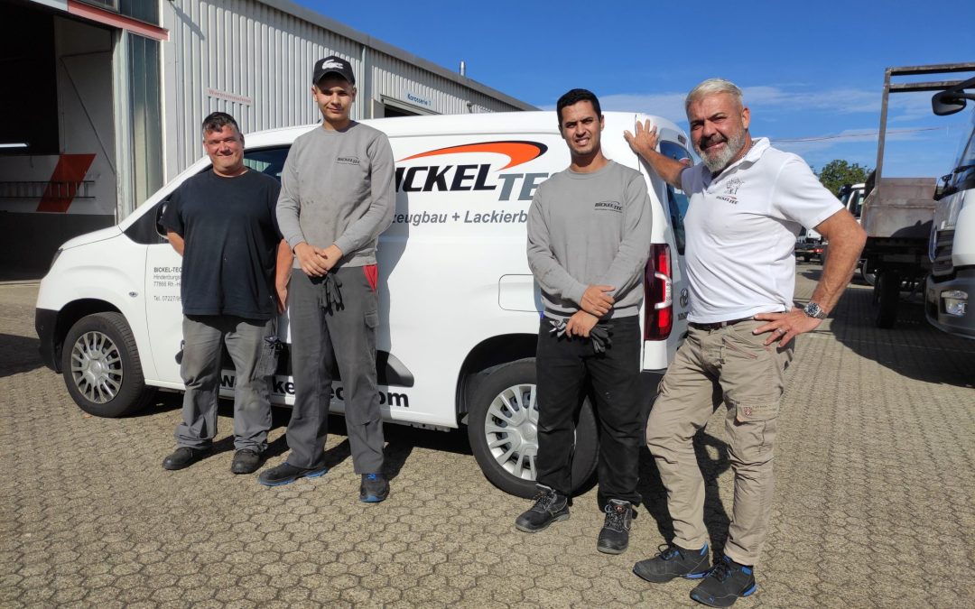 September 2023 – 2 neue Auszubildende bei BICKEL-TEC