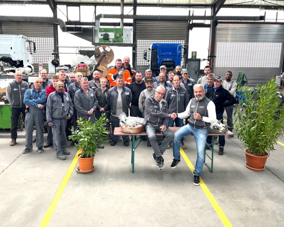Verabschiedung im Team von BICKEL-TEC