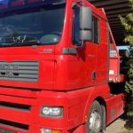 Gebrauchter Sattelzug MAN mit Auflieger Langendorf, Ansicht 4