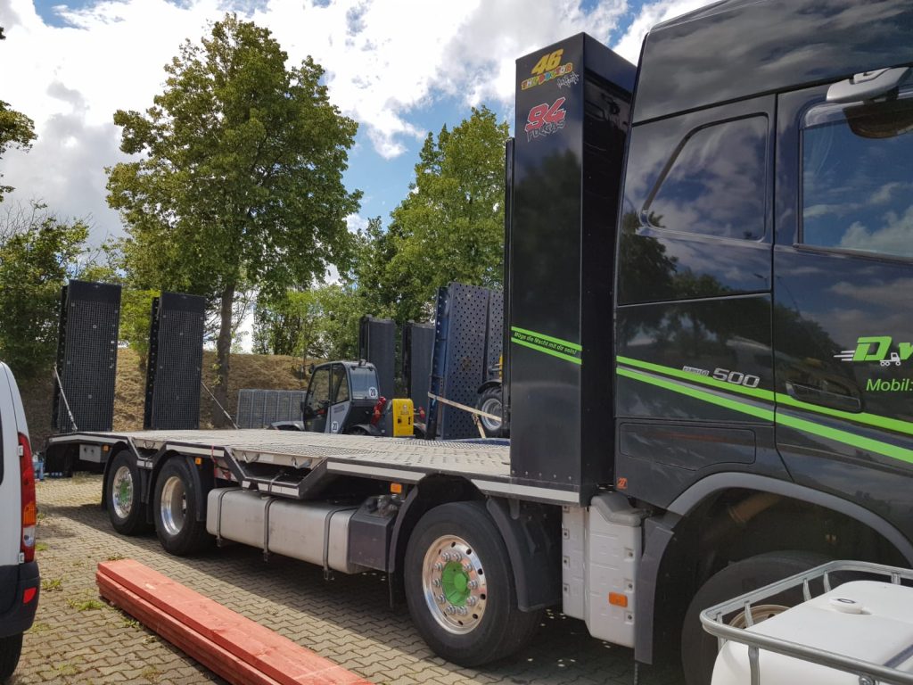 Volvo FM 500 mit BICKEL-TEC Aufbau in gutem Zustand